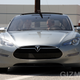 Illustration for article titled Tesla Model S Electric Sedan Prototype Has a Giant Touch Dashboard